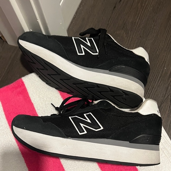 New Balance 515H Platform Classic Black and White Shoes Size 10 - Women’s - Picture 5 of 6